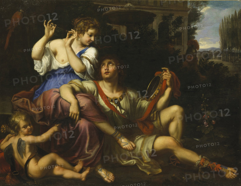 Rinaldo and Armida. Creator: Mignard, Nicolas (1606-1668).