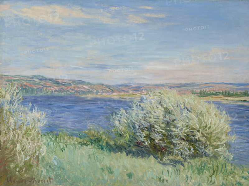 The banks of the Seine near Vétheuil, 1881. Creator: Monet, Claude (1840-1926).