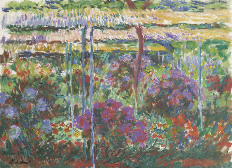 The Peonies, 1887. Creator: Monet, Claude (1840-1926).