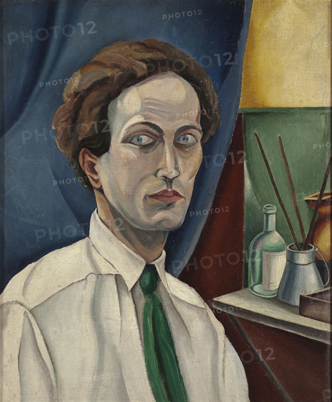 Self-portrait, 1917. Creator: Paresce, Renato (1886-1937).