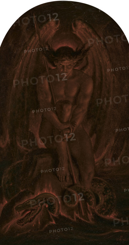The Adversary: where "the worms that eat them do not die, and the fire is not quenched.", 1876. Creator: Paton, Sir Joseph Noel (1821-1901).