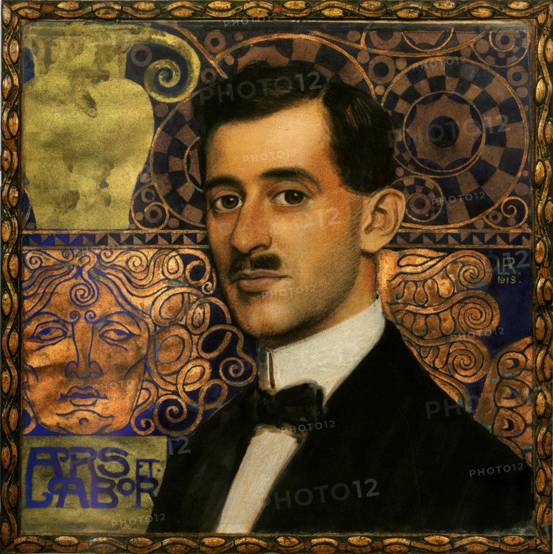 Ritratto dell'avvocato Giuseppe Gerola, 1918. Creator: Ratini, Luigi (1880-1934).