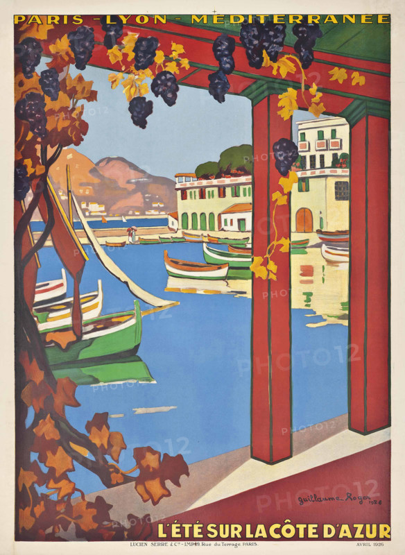 L'été sur la Côte d'Azur, 1926. Creator: Roger, Guillaume Georges (1867-1942).