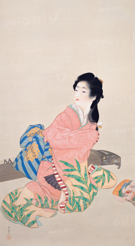 Daughter Miyuki, 1914. Creator: Shoen, Uemura (1875-1949).