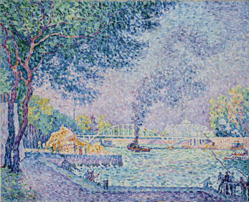 Passerelle Debilly, 1903. Creator: Signac, Paul (1863-1935).