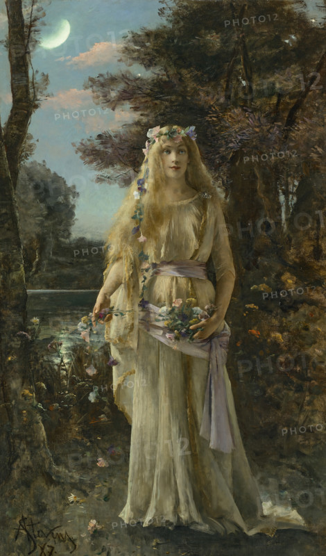 Ophélie (Ophelia), 1887. Creator: Stevens, Alfred (1823-1906).