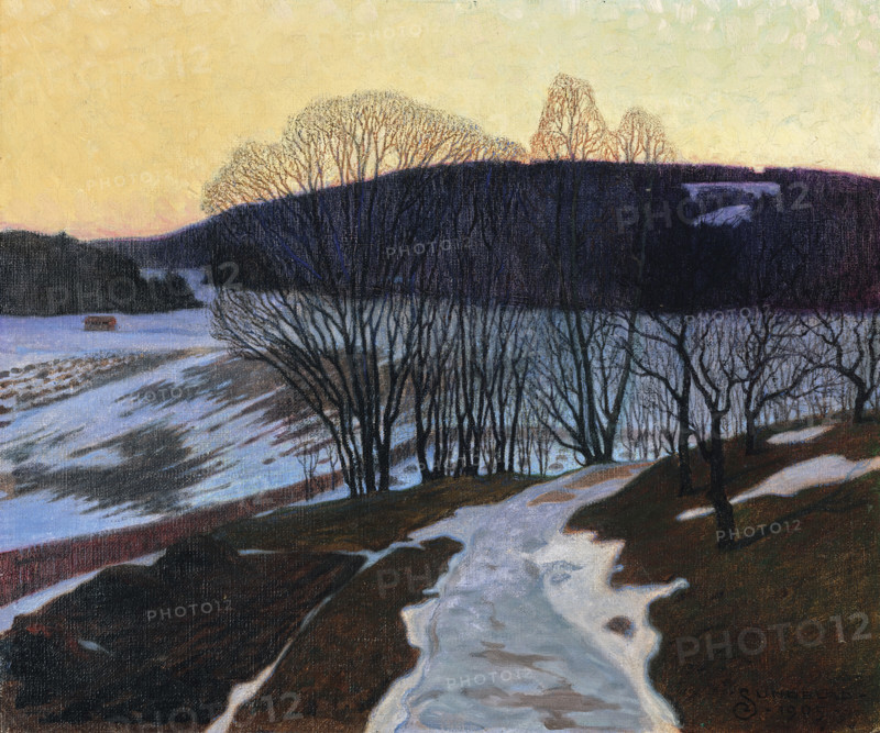April evening, 1905. Creator: Sundblad, Arvid Werner (1877-1909).
