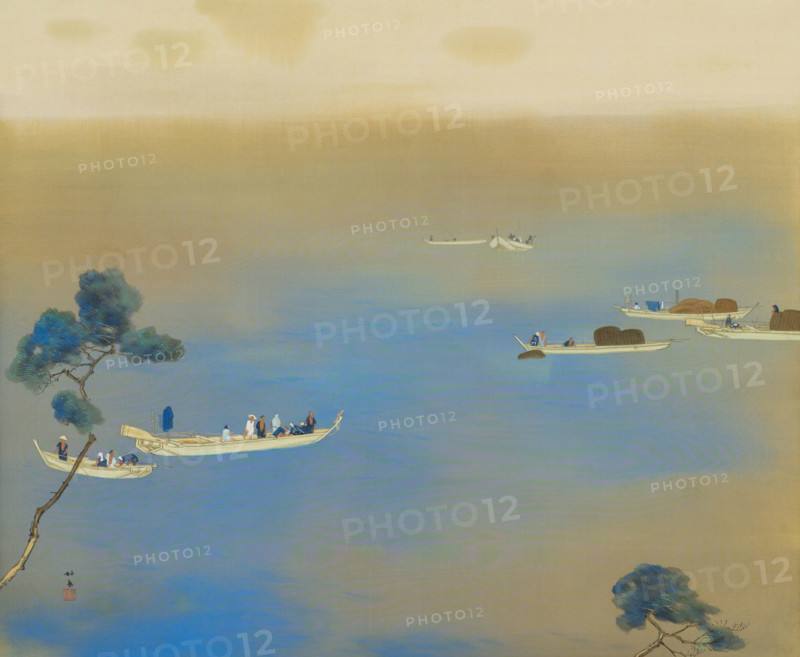 Clear and Tranquil Light of the Sea, 1926. Creator: Takeuchi, Seiho (1864-1942).