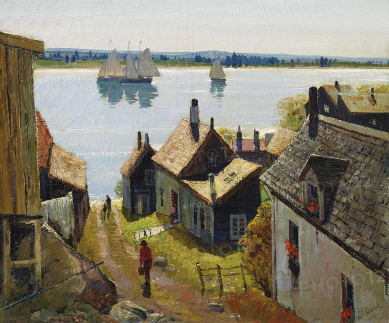 Rooftops, Gloucester. Creator: Thieme, Anthony (1888-1954).