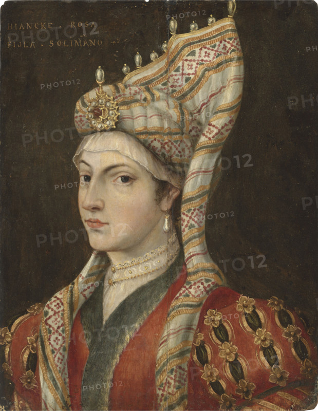 Portrait of Roxelana. Creator: Titian, (after .