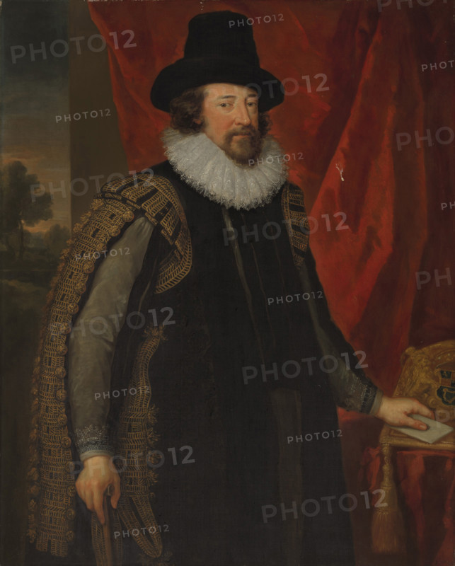 Portrait of Francis Bacon (1561-1626). Creator: Vanderbank, John (1694-1739).