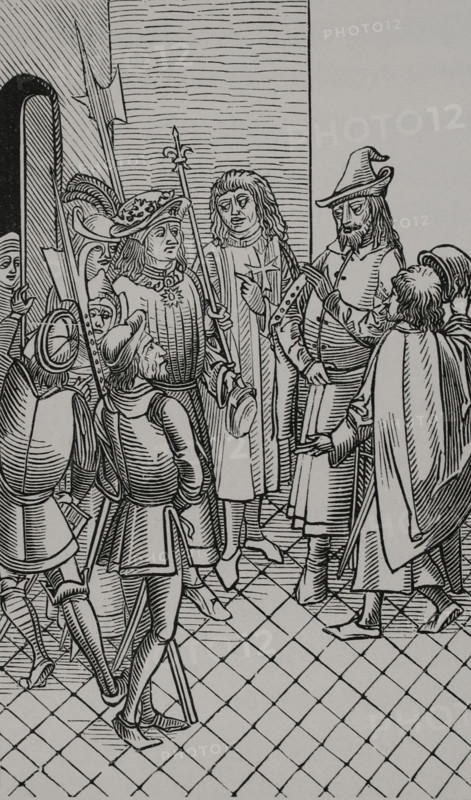 Cem Sultan, (1459-1495) imprisoned in Rome, 1495 (1496), 1877.  Creator: Unknown.