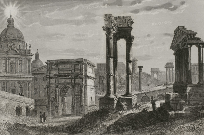 Rome, Italy, 1852.  Creator: Antonio Roca Sallent.