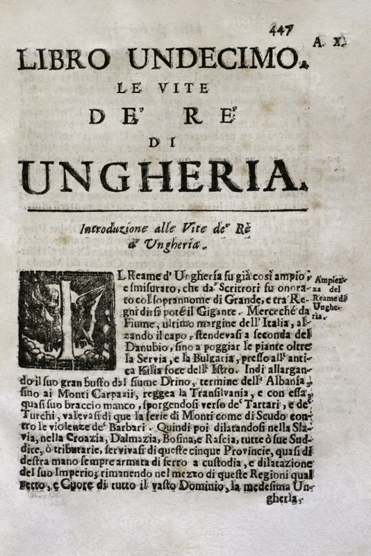 Mappamondo Istorico, Volume IV, Part two: Kingdoms arising from the decline and fall...1710.  Creator: Antonio Foresti.