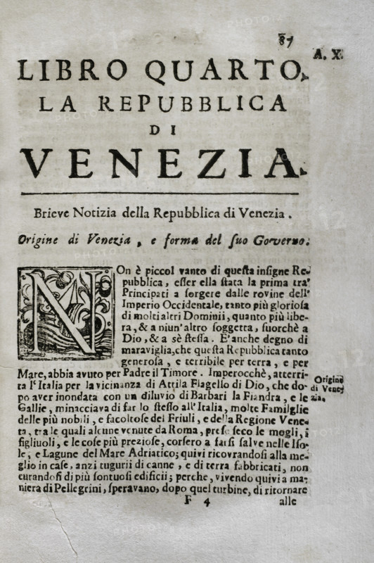 Mappamondo Istorico, Volume IV: Kingdoms arising from the decline and fall...1710. Creator: Antonio Foresti.