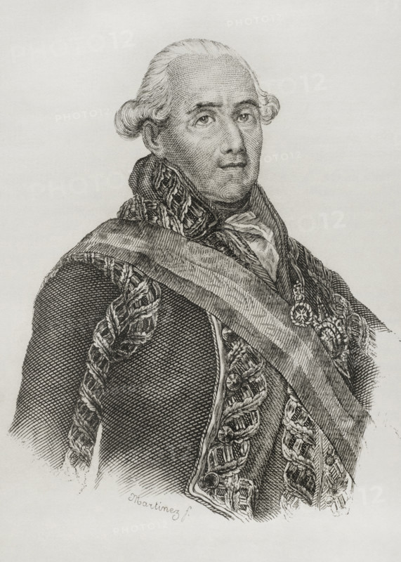 Ventura Caro Maza de Lizana, (1742-1809), Captain General of Valencia, Spanish military, 1851.  Creator: Unknown.