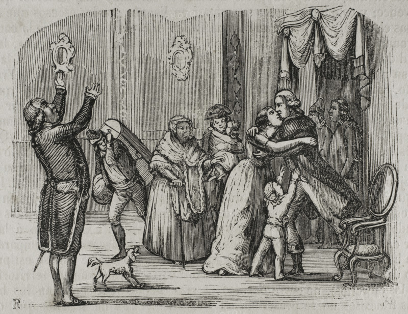Return of the Basque emigrants, War of Roussillon, (1793-1795), 1851. Creator: Unknown.