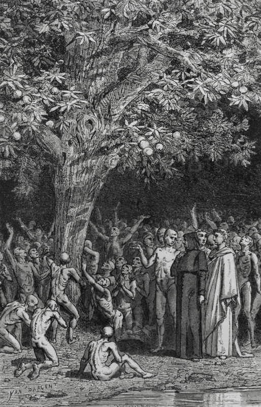 The Divine Comedy, (1307-1321): Purgatory, 1888.  Creator: Jean Edouard Dargent.