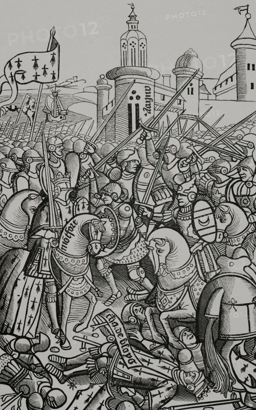 Battle of Auray, (29 September 1364), 1514 (1877). Creator: Unknown.