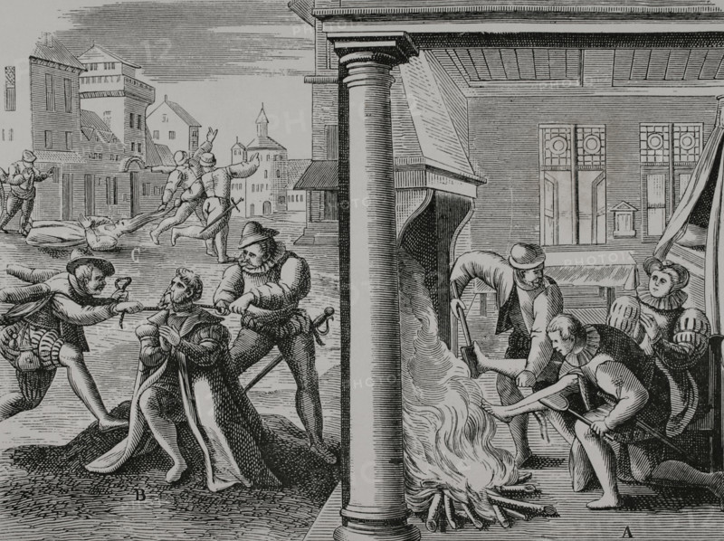 French Wars of Religion, 16th century, (1587), 1877.  Creator: Unknown.