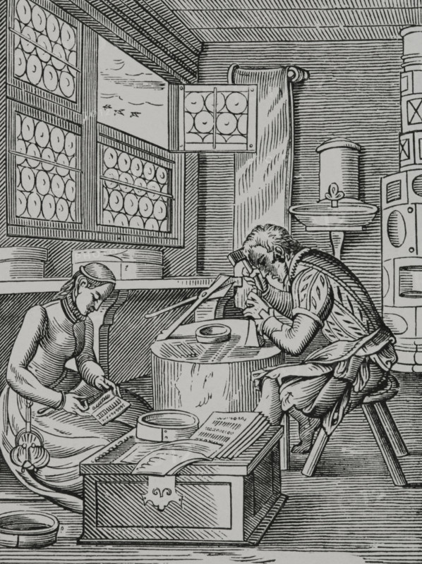 Clasp maker, 16th century, (1787). Creator: Unknown.