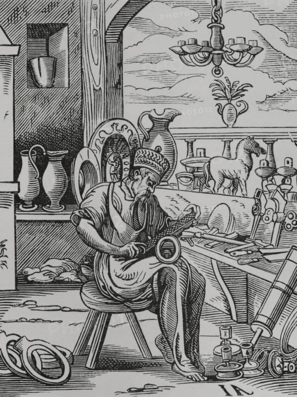 Coppersmith, 16th century, (1878).  Creator: Unknown.