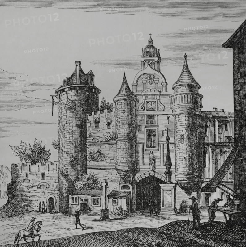 The Grand Châtelet, Paris, France, 1655, (1878). Creator: Unknown.