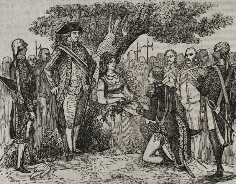 The War of the Oranges, (May-July 1801), 1851.  Creator: Unknown.