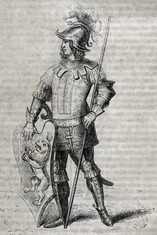 Visigothic Hispania - Goth prince, 1852.   Creator: Unknown.