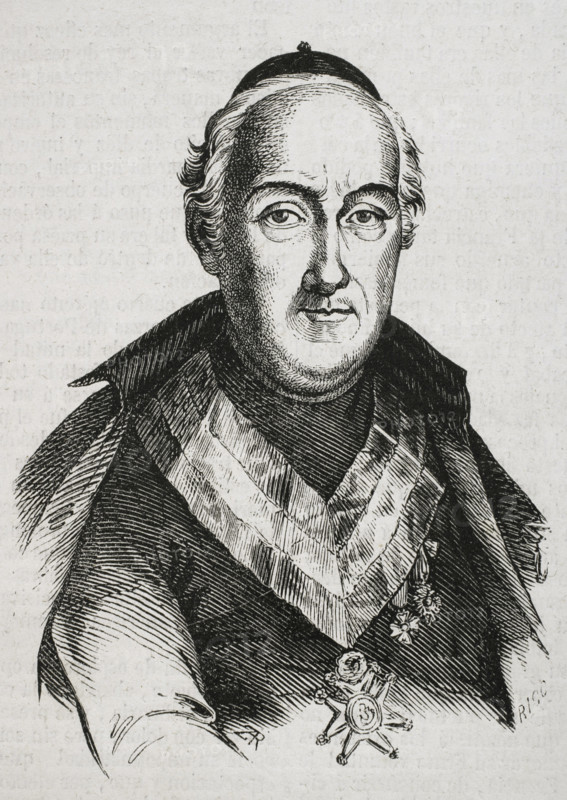 Juan Escoiquiz, (1747-1820), Spanish writer, politician and clergyman, 1853. Creator: Bernardo Rico.