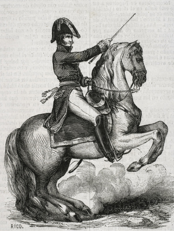 Pedro Villacampa Maza de Lizana, (1776-1854), Spanish military of noble origin, 1853.  Creators: Pedro Villacampa, Bernardo Rico.