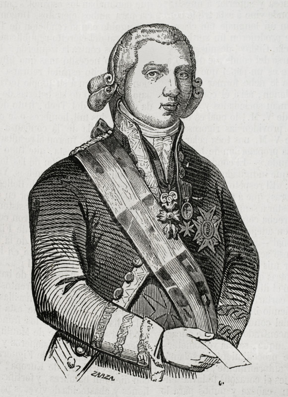Manuel de Godoy y Alvarez de Faria, (1767-1851), Spanish politician, 1853.  Creator: Eusebio Zarza.