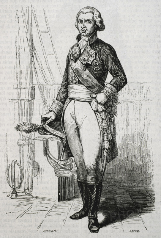 Federico Gravina, (1756-1806), Spanish admiral during the American Revolution and Napoleonic...1853. Creators: Eusebio Zarza, Tomás Carlos Capuz.