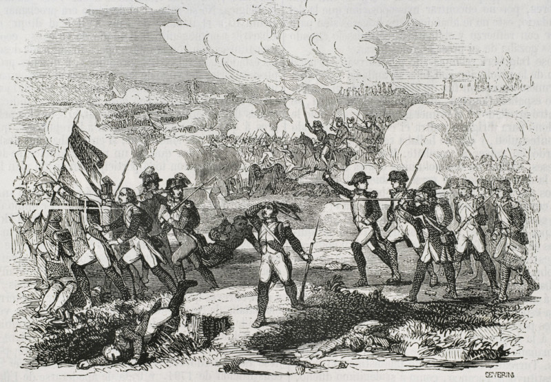 Battle of Truillas, (22nd September, 1793),  War of Roussillon, 1853. Creator: José Severini.