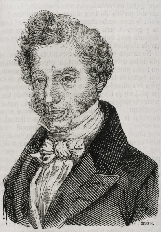 Francisco Martínez de la Rosa, (1787-1862), Spanish statesman and dramatist, 1853. Creator: José Severini.