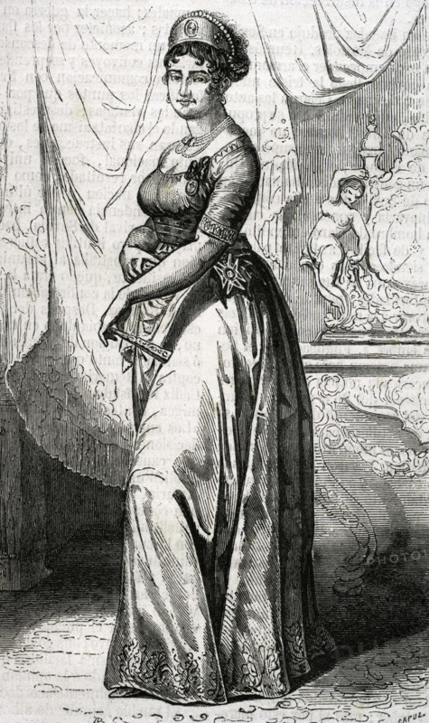 Maria Luisa of Spain, (1782-1824), Infanta of Spain, Queen Consort and Regent of Etruria..., 1853.  Creator: Tomás Carlos Capuz.