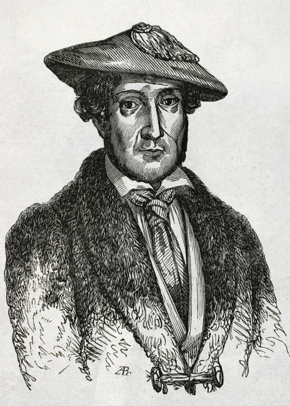 Martin Zurbano, known as Martin Varea, (1788-1845), Spanish liberal military, 1853.  Creator: Unknown.