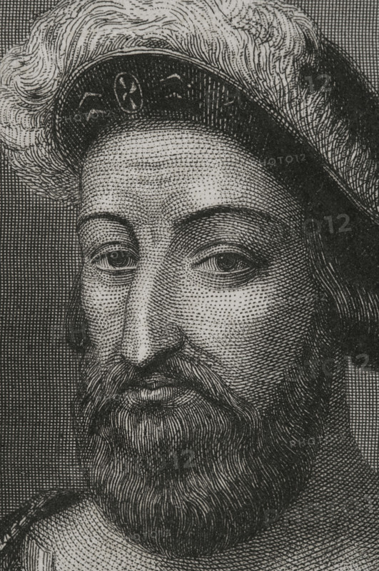 Francis I, (1494-1547), King of France from 1515 to 1547, 1856.  Creator: Charles Geoffroy.