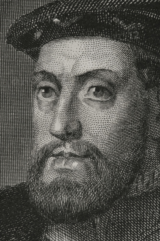 Charles V (1500-1558), Holy Roman Emperor and Archduke of Austria ,(1519-1556),...1856. Creator: Charles Geoffroy.