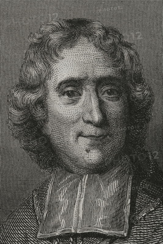 François Fénelon, (1651-1715), French theologian, Catholic bishop, poet and writer, 1856. Creator: Charles Geoffroy.