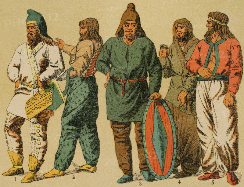 Scythians and Parthians, Near East, 1881.  Creator: Unknown.