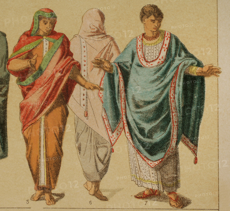 Etruscan Clothing, 1881.  Creator: Unknown.