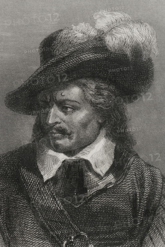 Oliver Cromwell, (1599-1658), Lord Protector of Great Britain, (1653-1658), 1856.  Creator: Unknown.