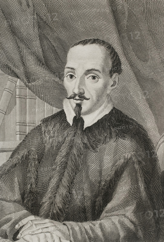 Jerónimo Zurita y Castro, (1512-1580), Spanish historian and official chronicler...Aragon, 1853.  Creator: Antonio Roca Sallent.