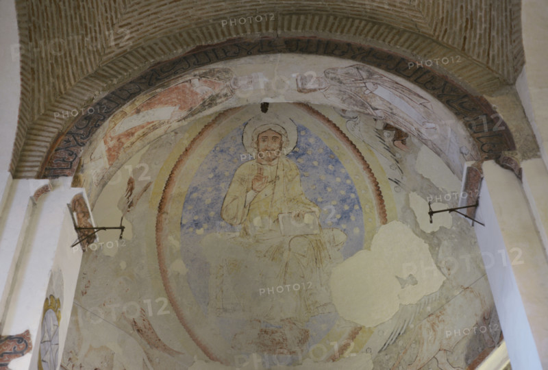 Christ in Majesty, Cristo de la Luz Shrine, Toledo, Castile-La Mancha, Spain, 2022.  Creator: LTL.