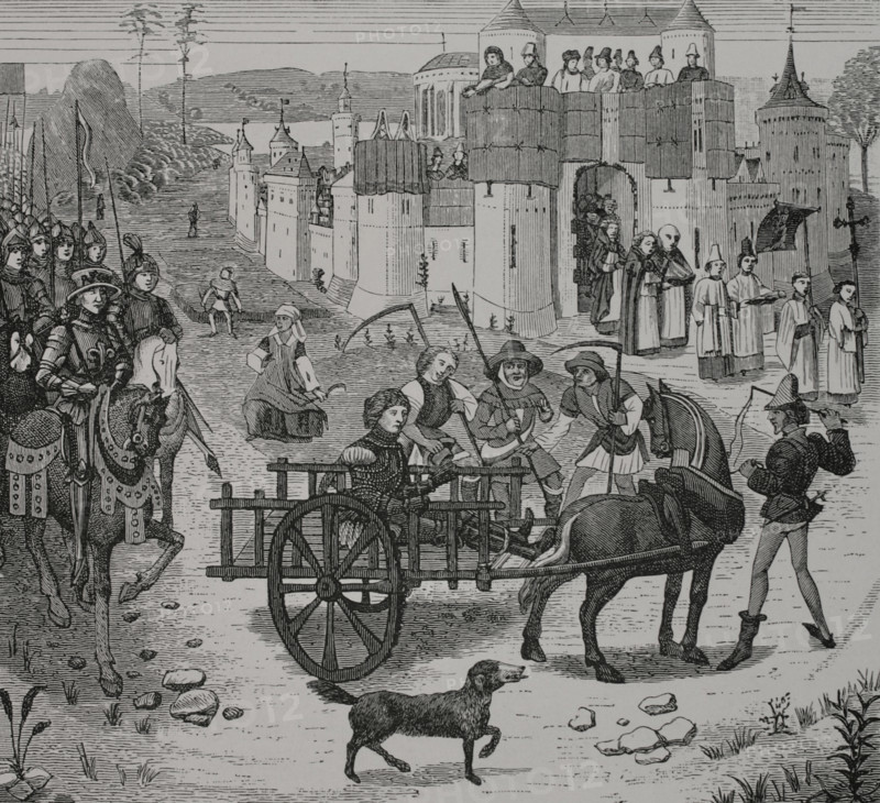 The Infante Ferdinand of Portugal, Count of Flanders, taken prisoner at the Battle of Bouvines...121 Creator: Unknown.
