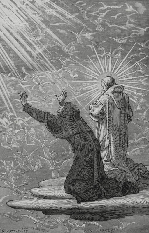 The Divine Comedy, (1307-1321): The Paradise, 1888.  Creator: Jean Edouard Dargent.