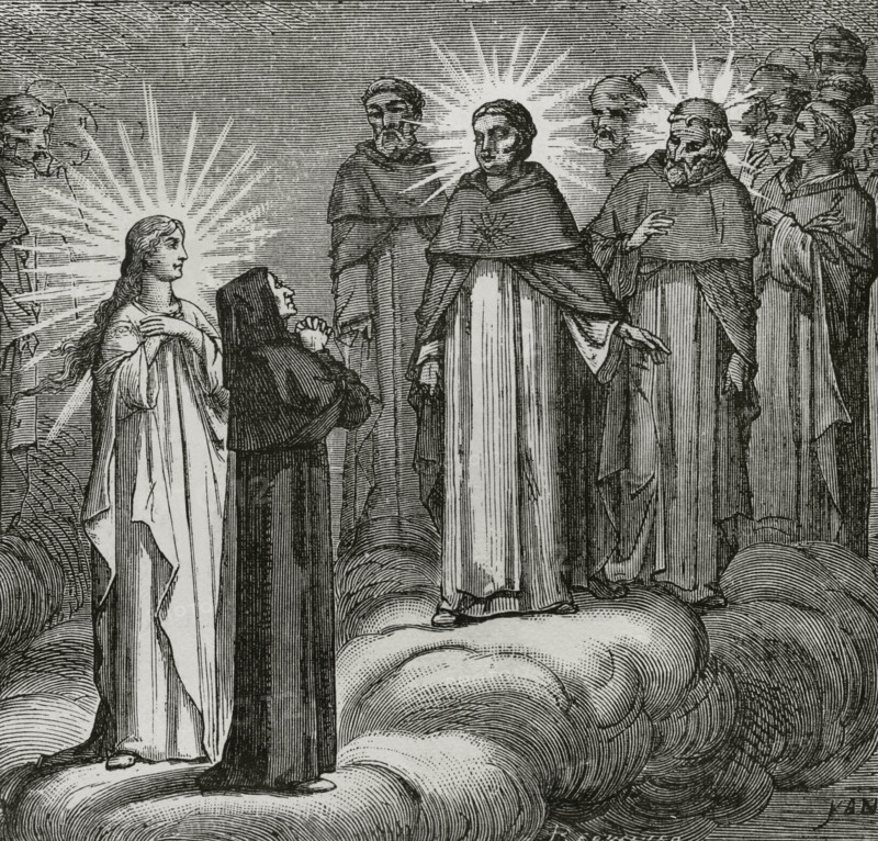 The Divine Comedy, (1307-1321): The Paradise, 1888.  Creator: Jean Edouard Dargent.