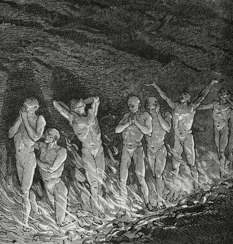 The Divine Comedy, (1307-1321): Purgatory, 1888.  Creator: Jean Edouard Dargent.