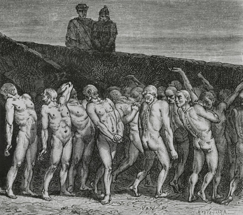 The Divine Comedy, (1307-1321): Inferno (Hell), 1888. Creator: Jean Edouard Dargent.
